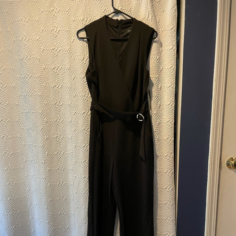 Tahari Black Pantsuit - NWT